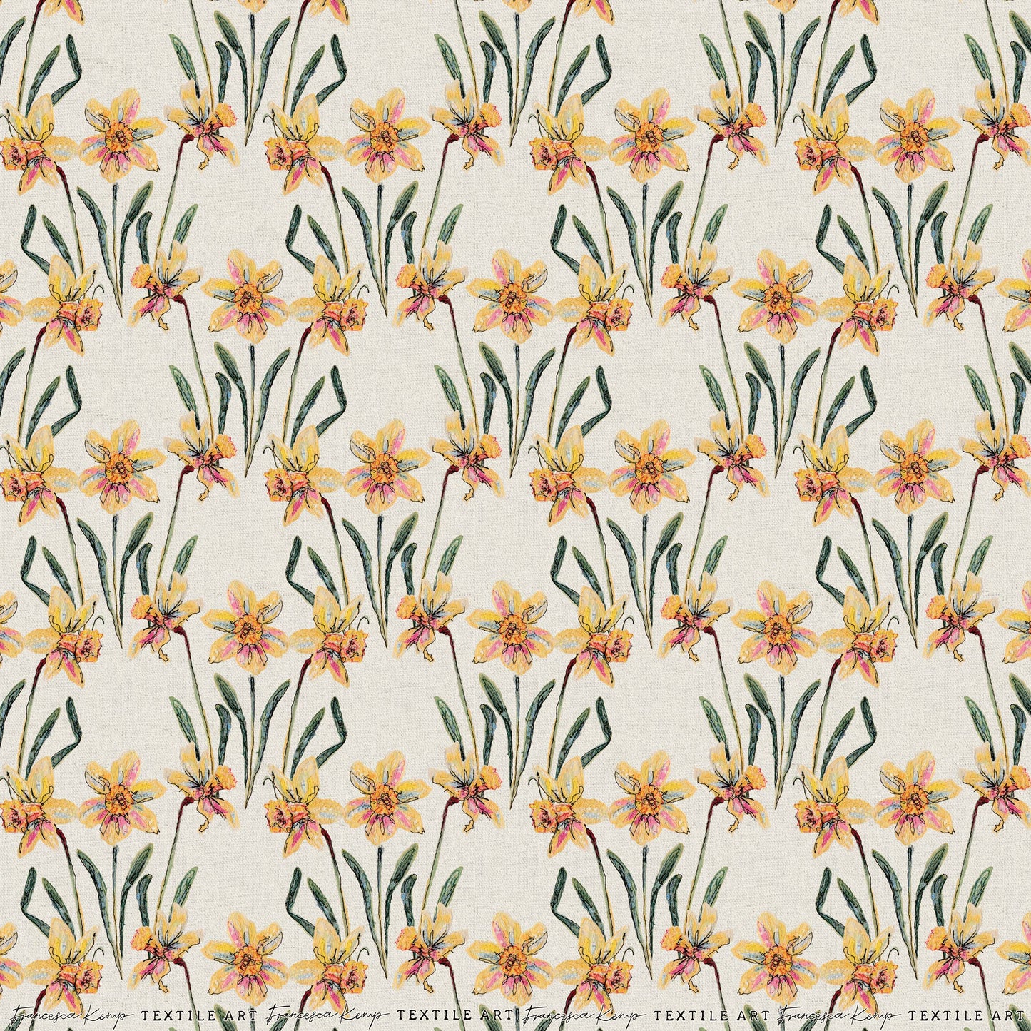 Daffodil Wrapping Paper