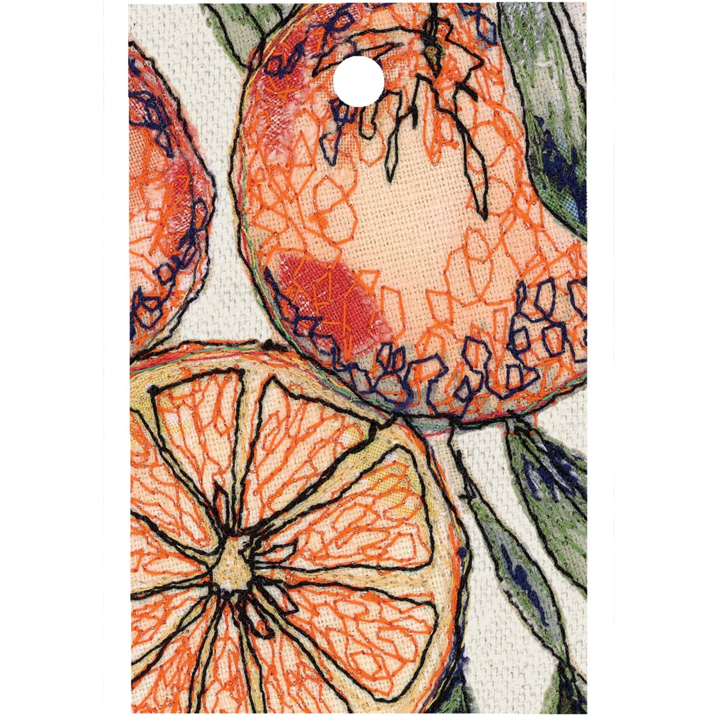 Winter Orange Wrapping Paper