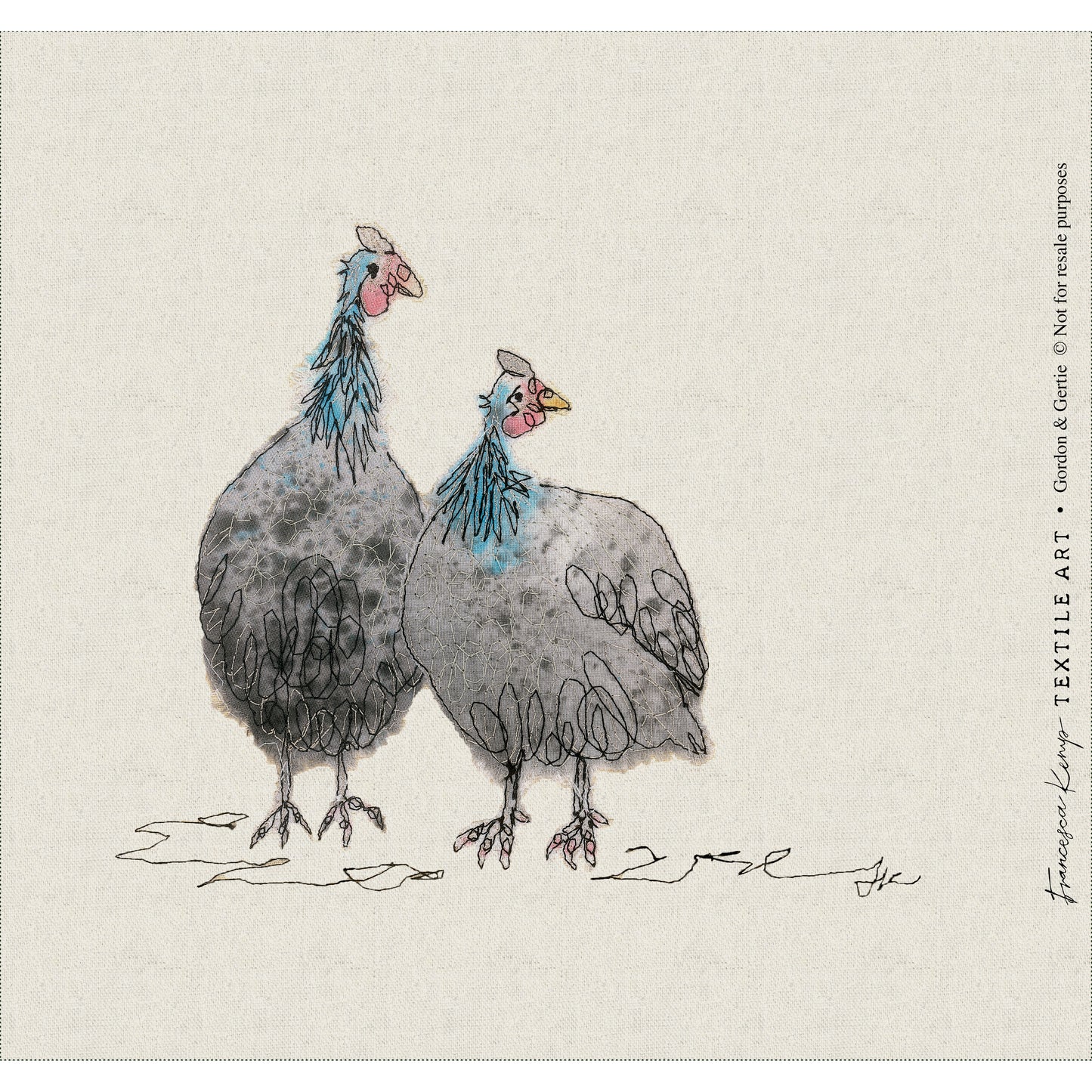 Gordon & Gertie Fabric Panel