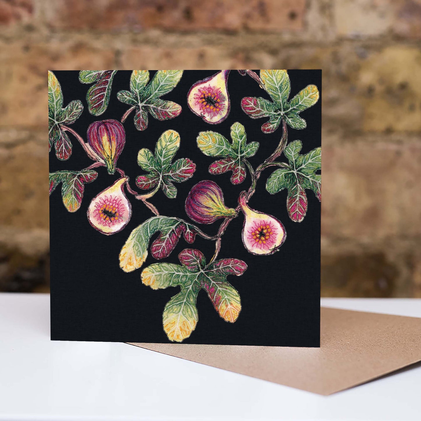 Fig Midnight Art Card