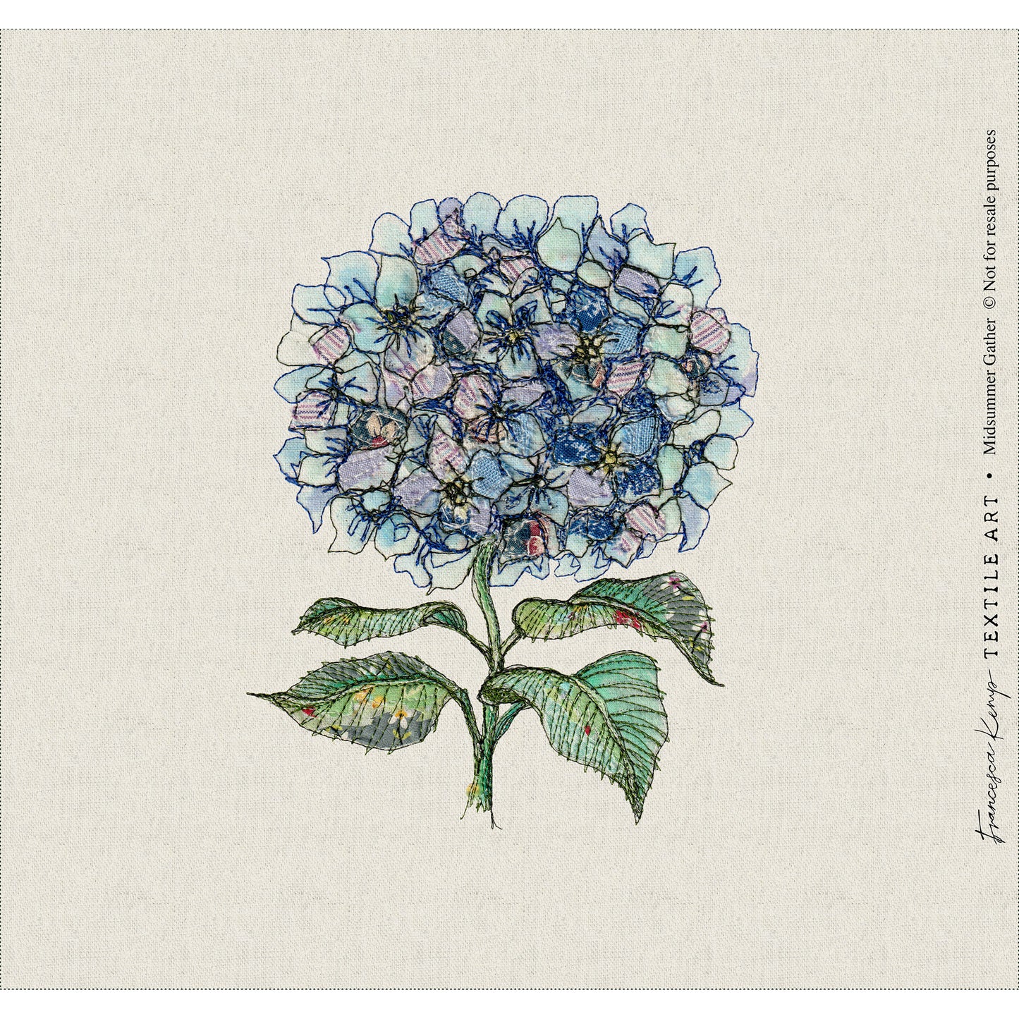 Midsummer Gather Fabric Panel