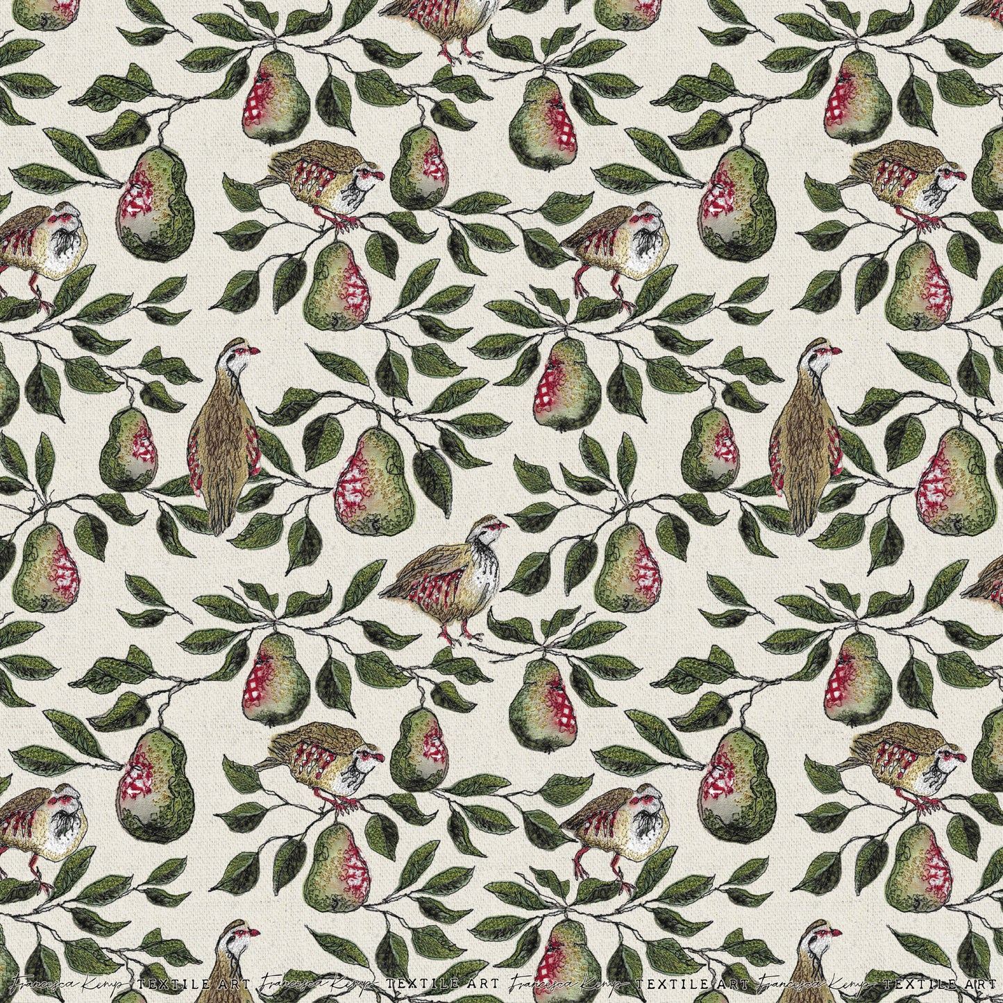 Partridge in a Pear Tree Wrapping Paper