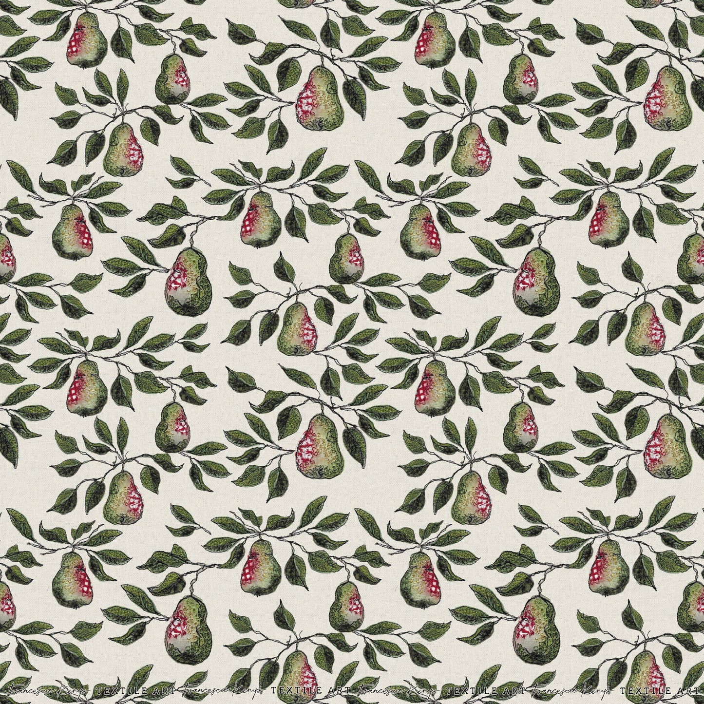 Pear Wrapping Paper