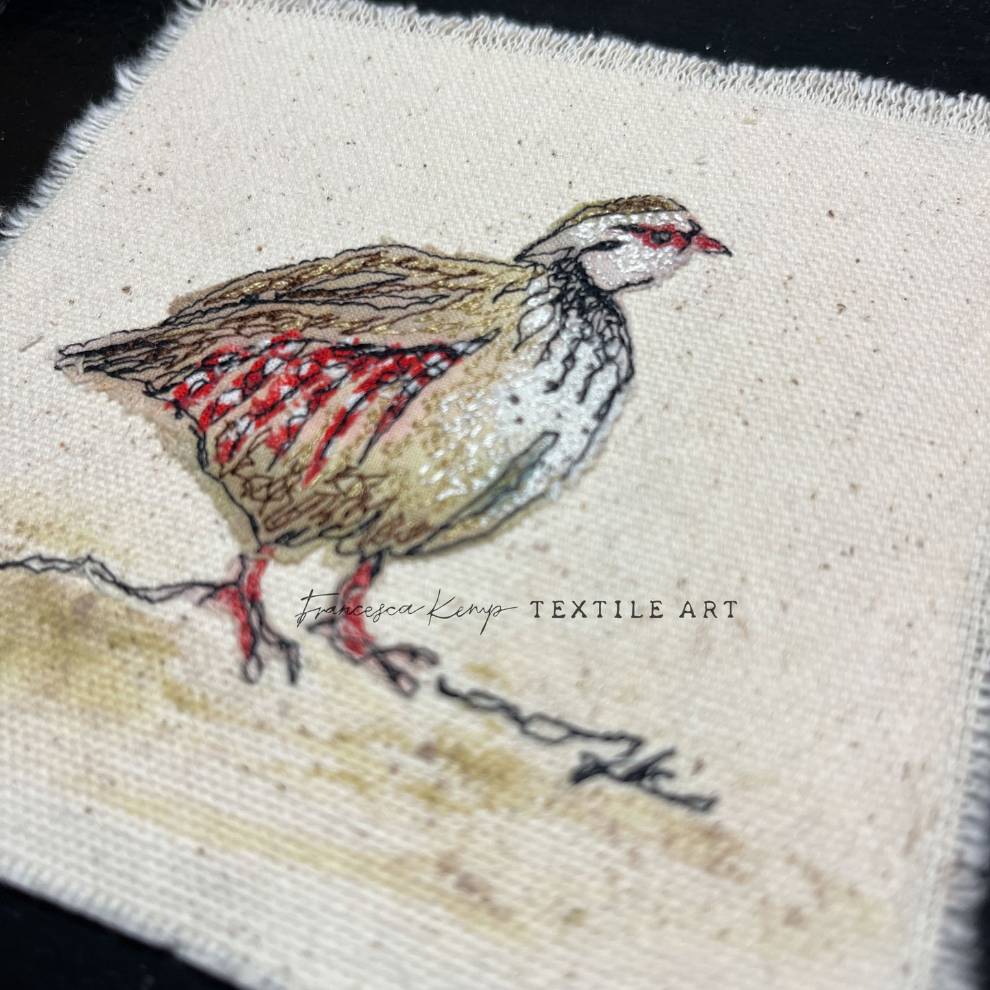 Hugo Partridge Miniature Original Artwork