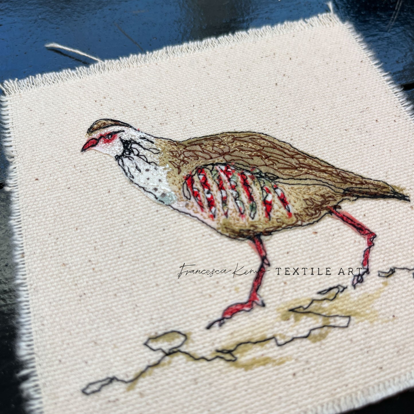 Quintin Partridge Miniature Original Artwork