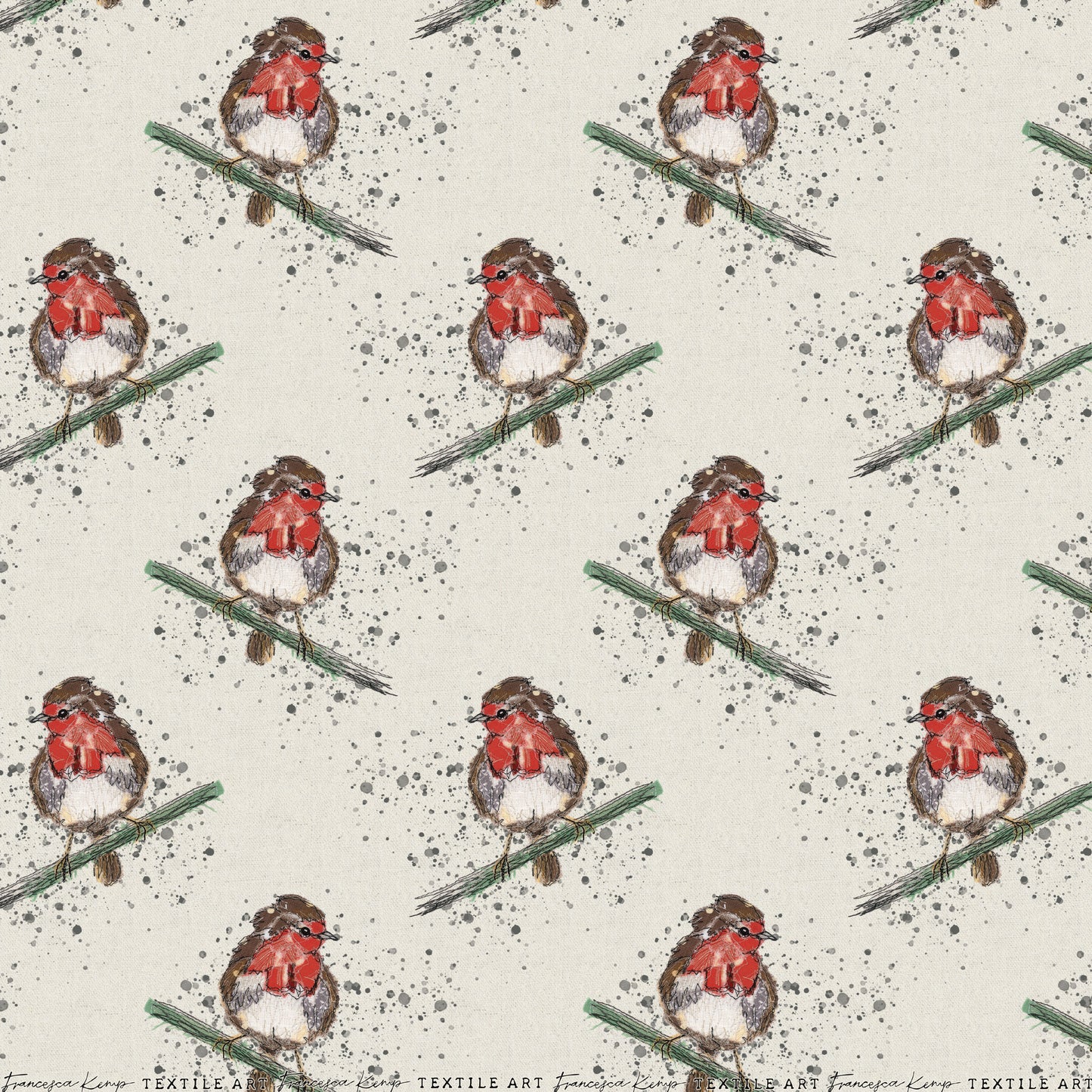 Robin Wrapping Paper