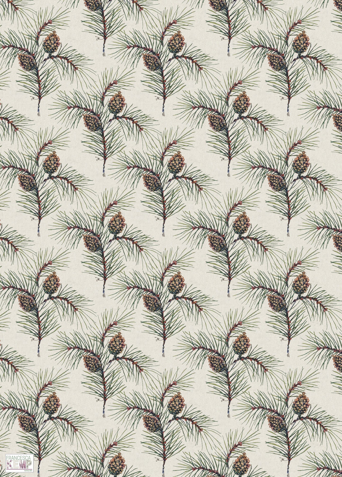 Scots Pine Wrapping Paper
