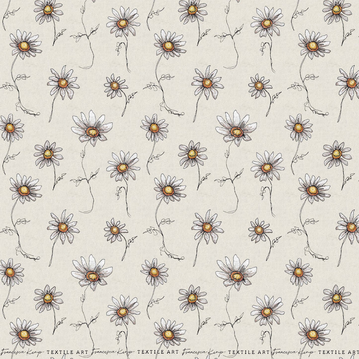 Daisy Chain Wrapping Paper