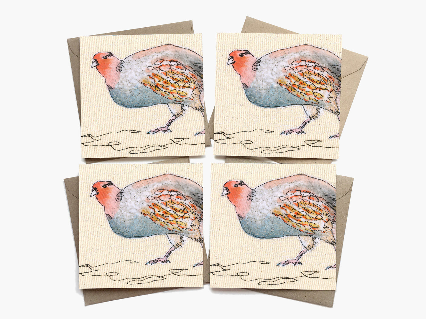 Patrick The Partridge Cards (4 Pack)