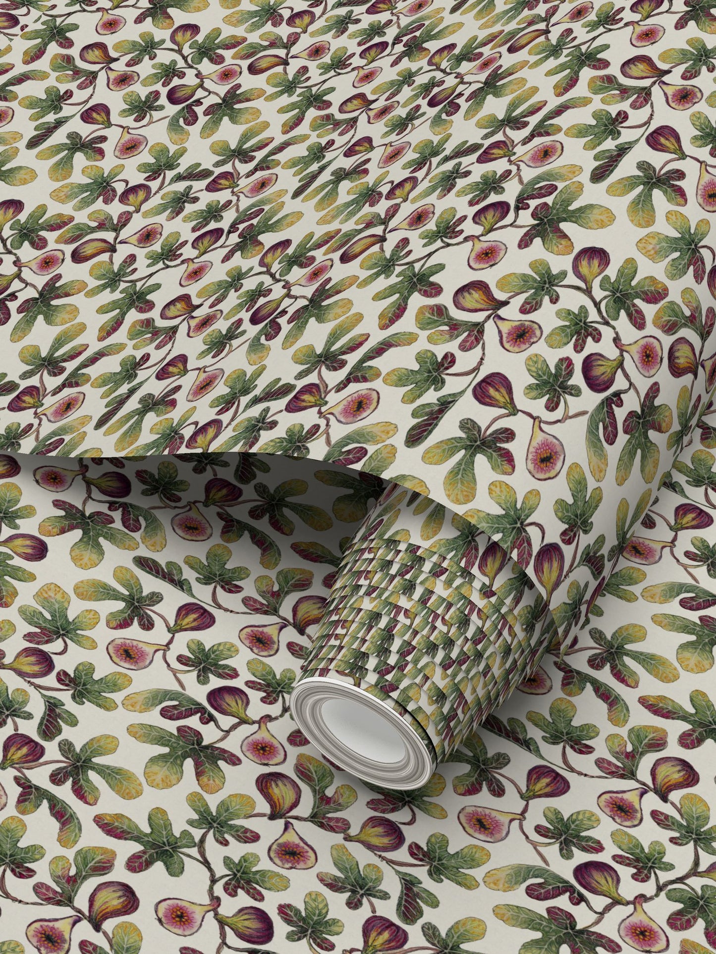 Fig Embroidery Art Wallpaper