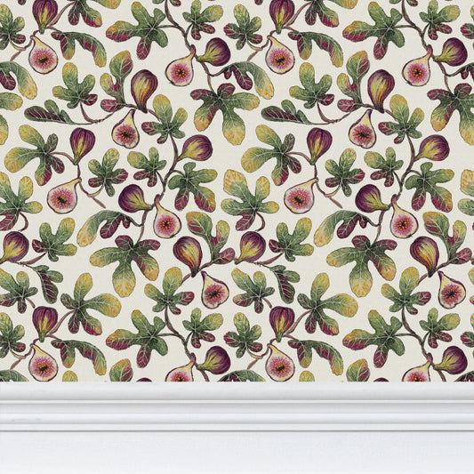 Fig Embroidery Art Wallpaper