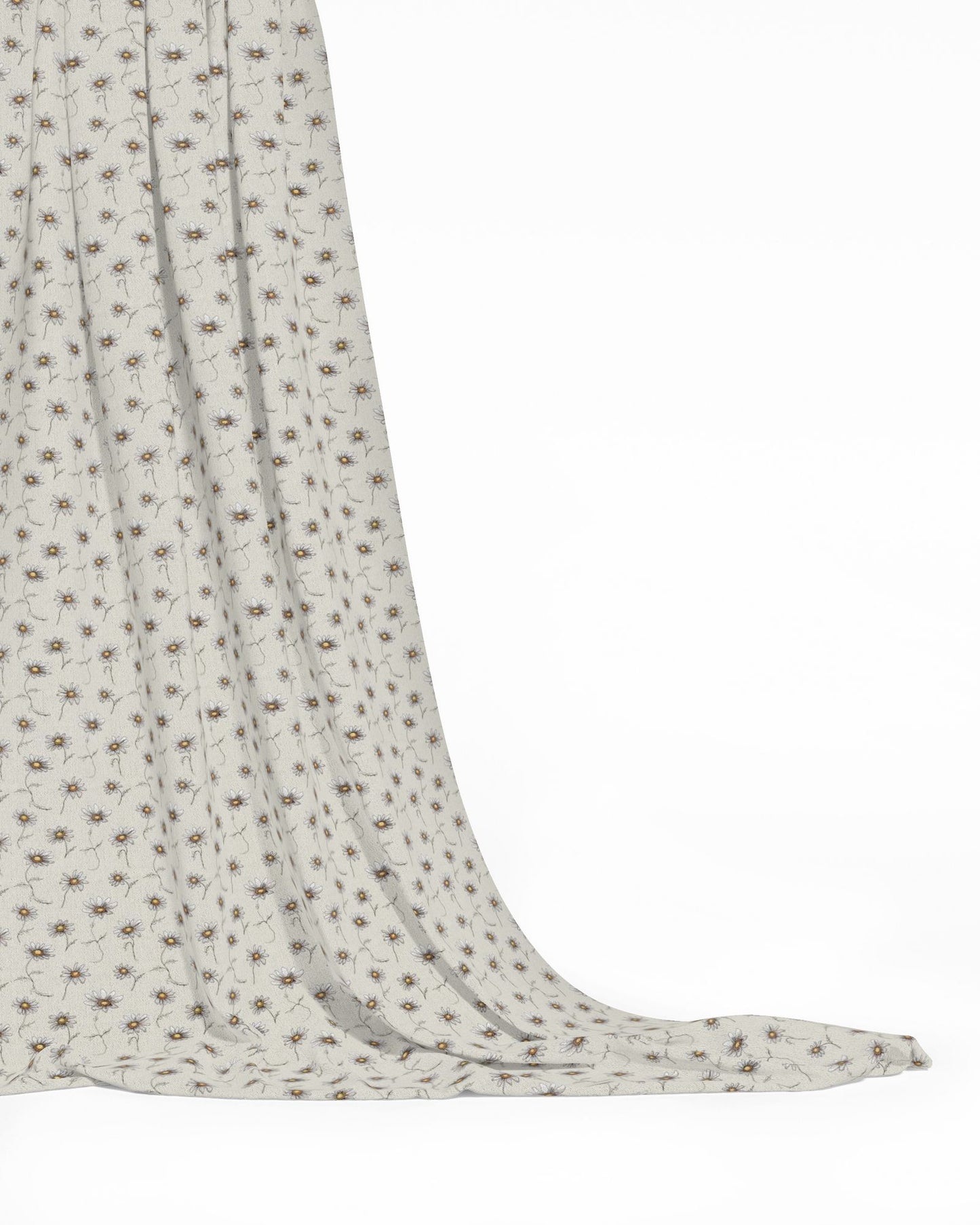 Daisy Fabric - Natural