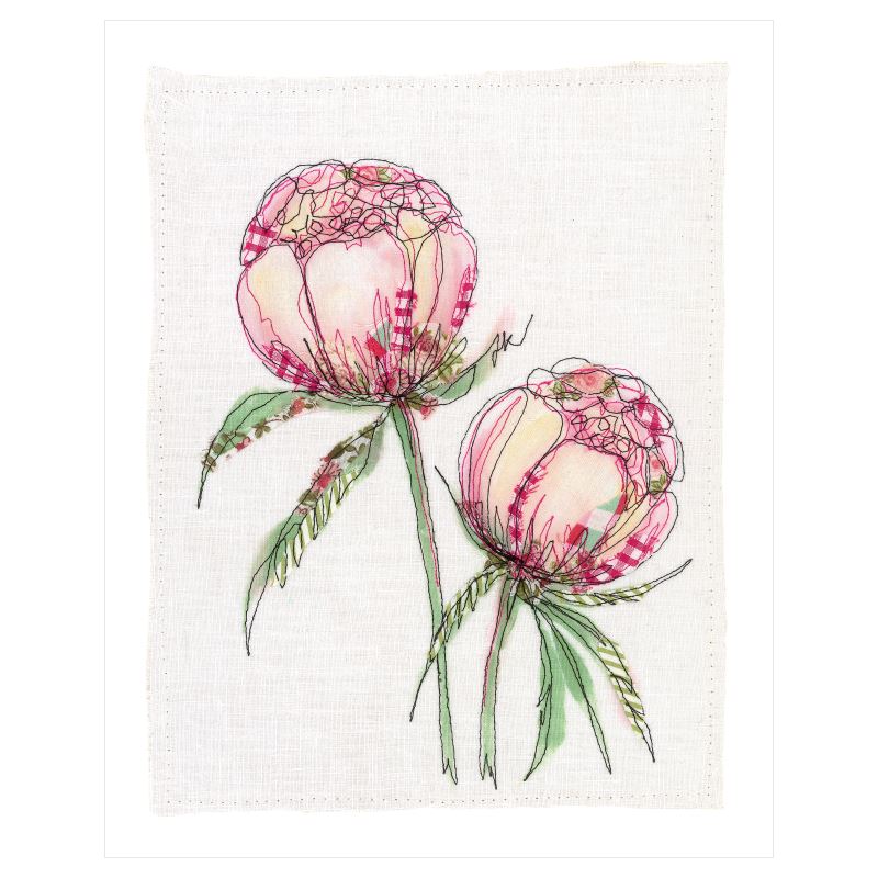 Peony Buds Art Print