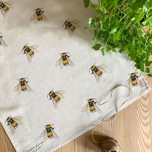 PRE ORDER Bee Organic Tea Towel