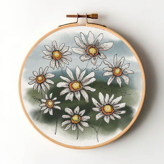 Daisy Chain Fabric Panel