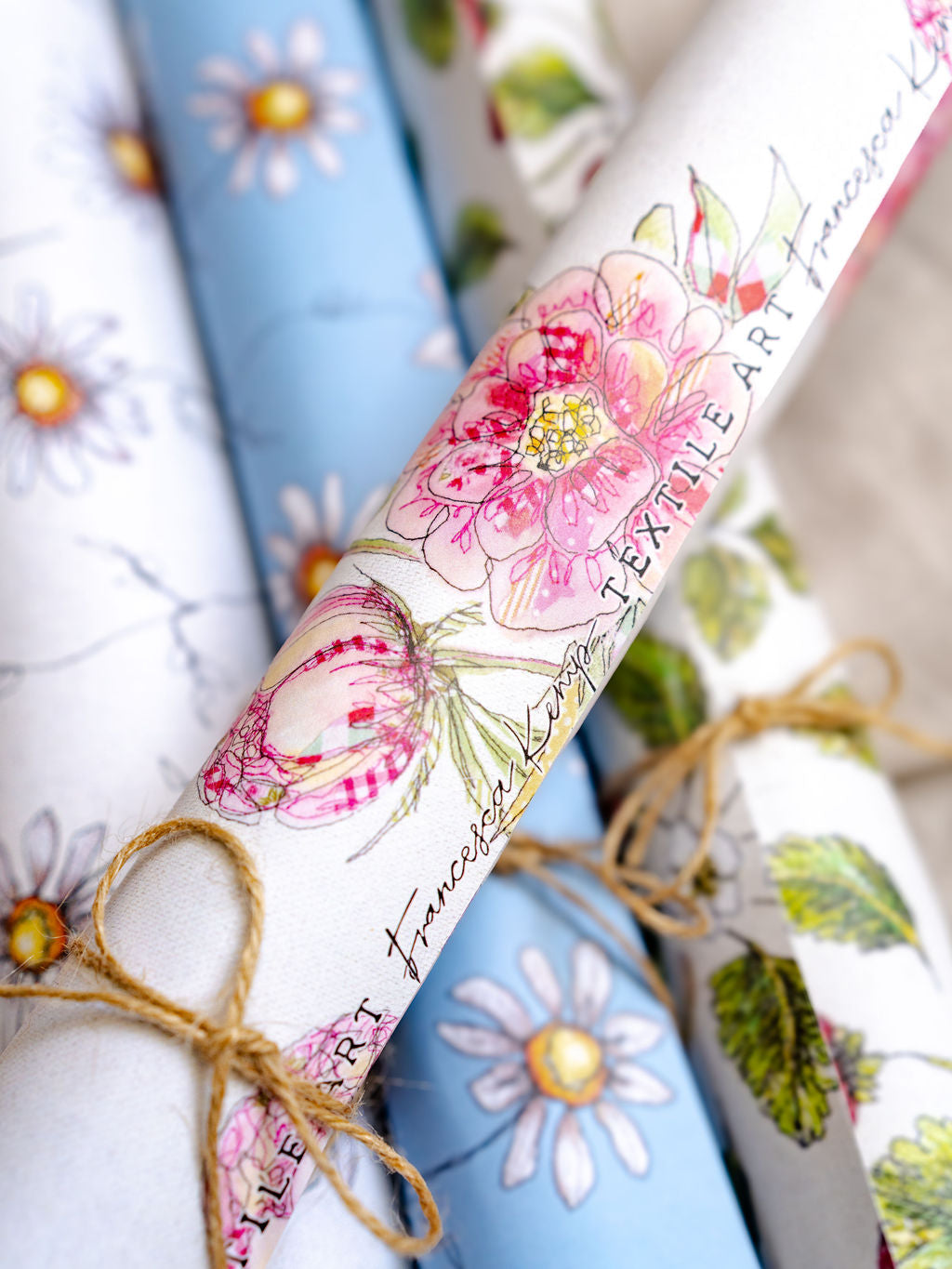 Peony Garden Wrapping Paper