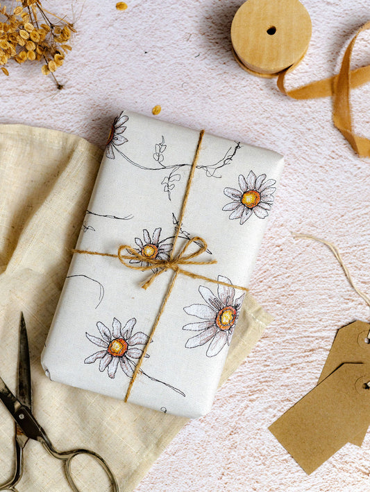 Daisy Chain Wrapping Paper