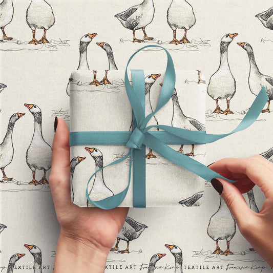 The Gaggle Wrapping Paper