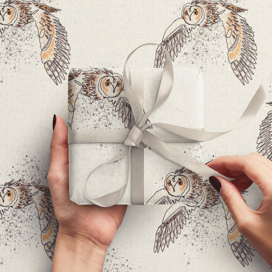 Long Eared Owl Wrapping Paper