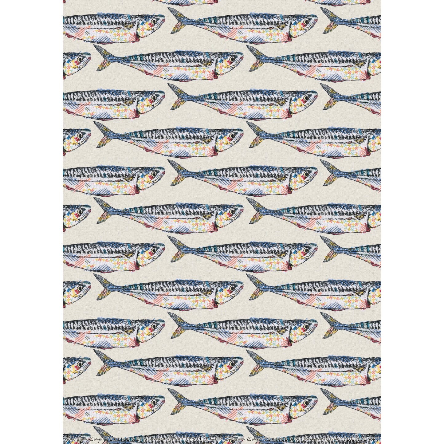 Plenty Of Fish Mackerel Wrapping Paper