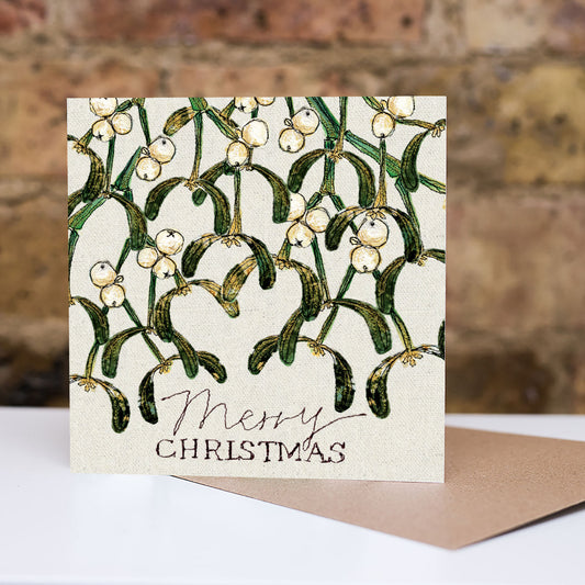 NEW** Mistletoe Christmas Card