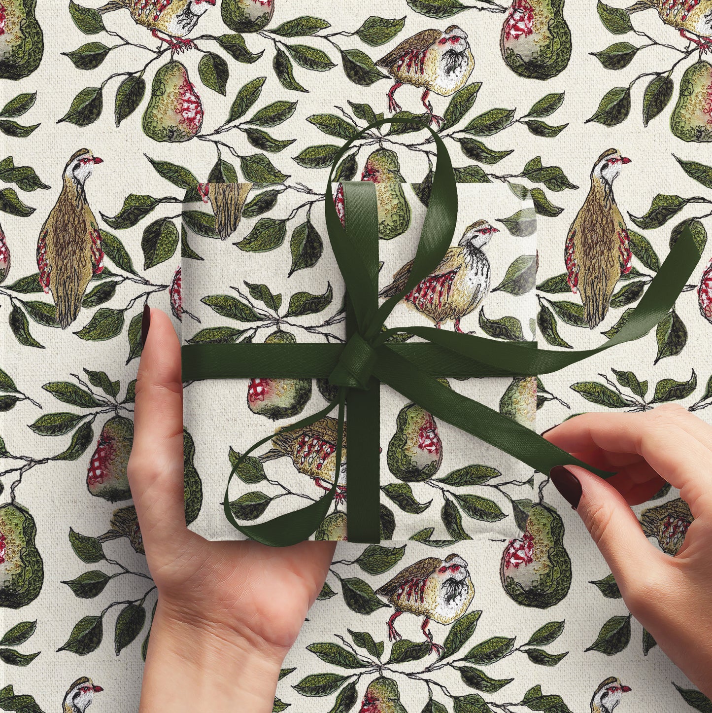 Partridge in a Pear Tree Wrapping Paper