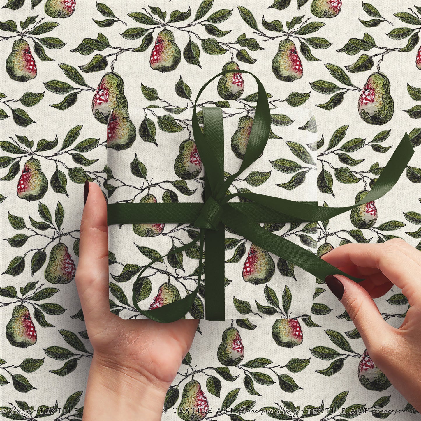 Pear Wrapping Paper
