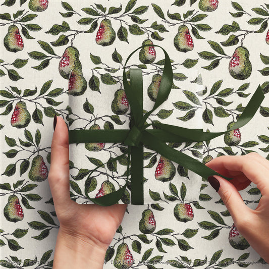 Pear Wrapping Paper