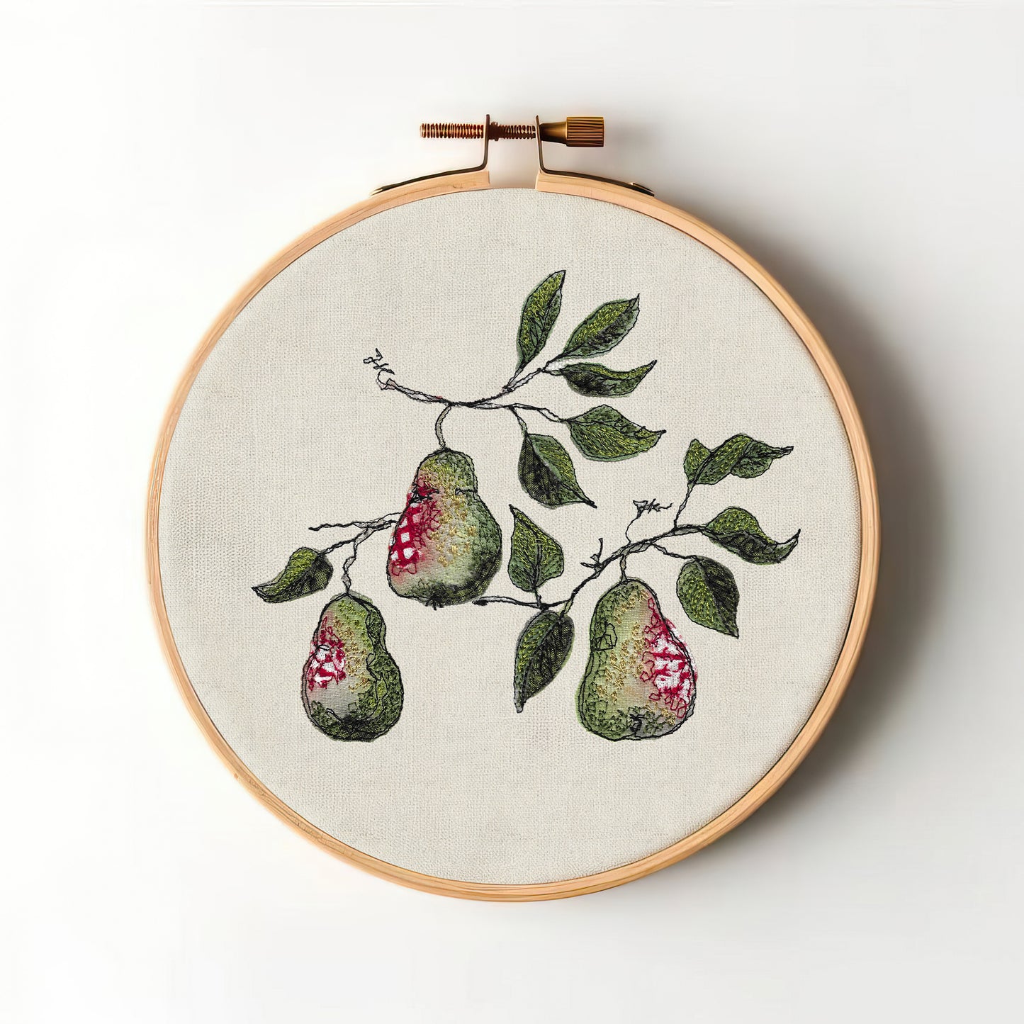 Leafy Pear Fabric Panel
