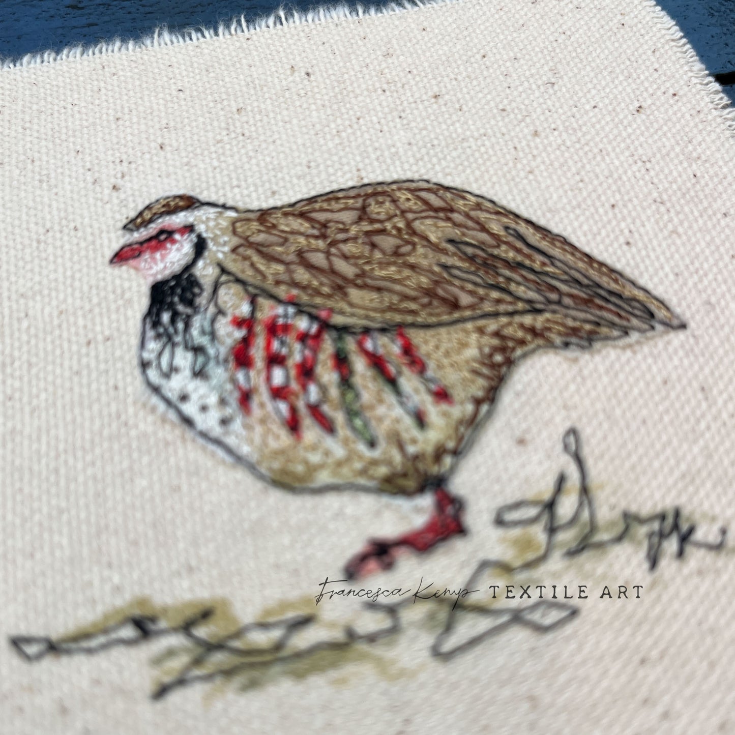 Monty Partridge Miniature Original Artwork