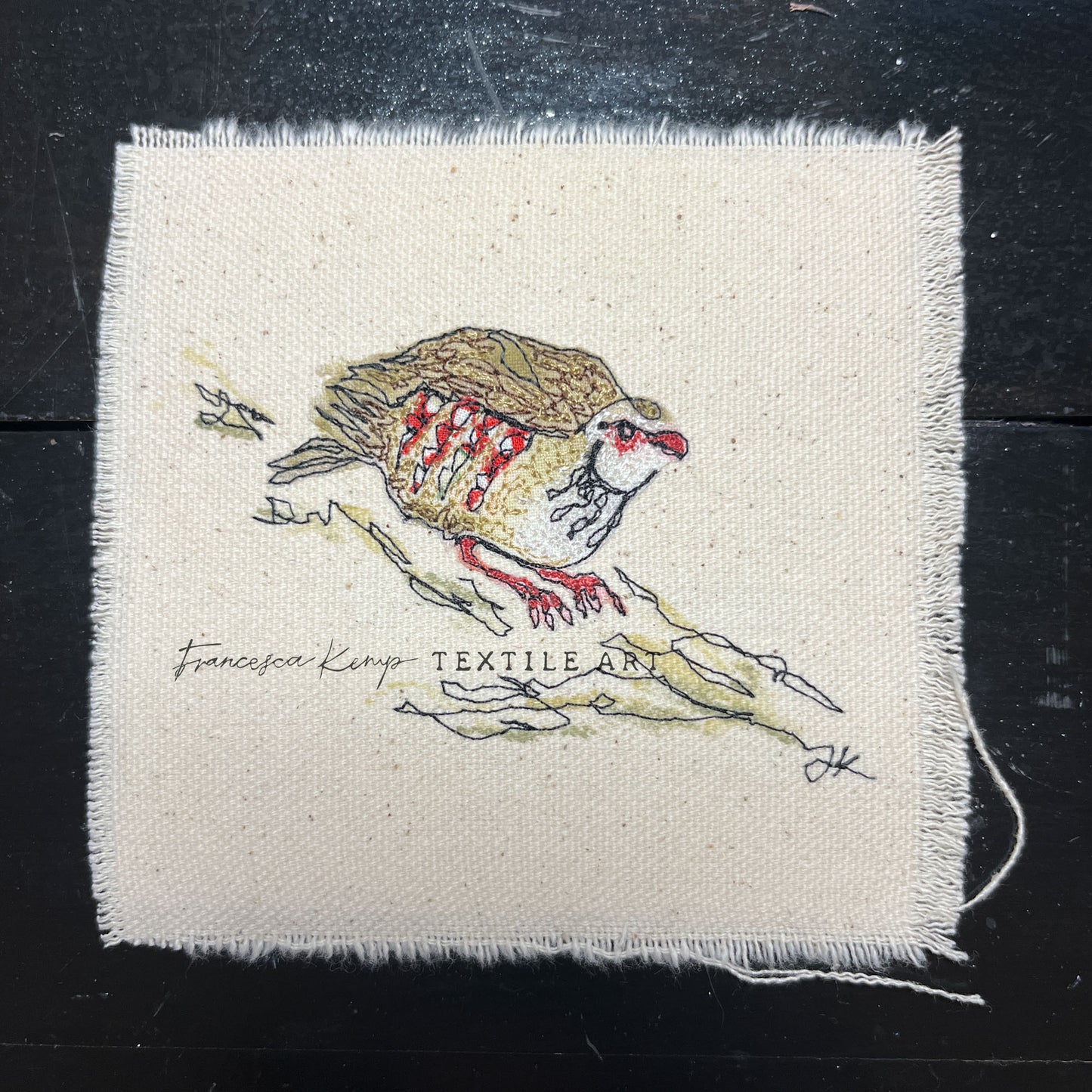 Percival Partridge Miniature Original Artwork