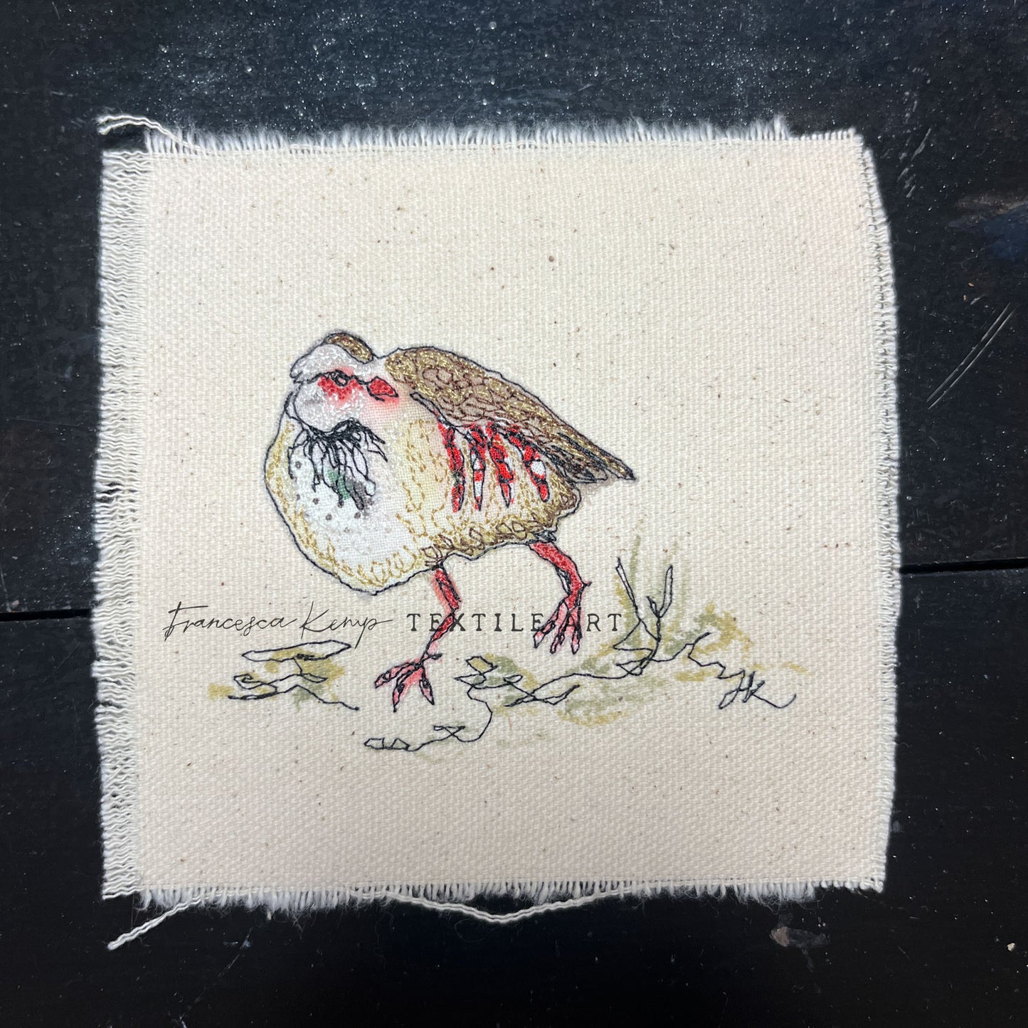 Tarquin Partridge Miniature Original Artwork
