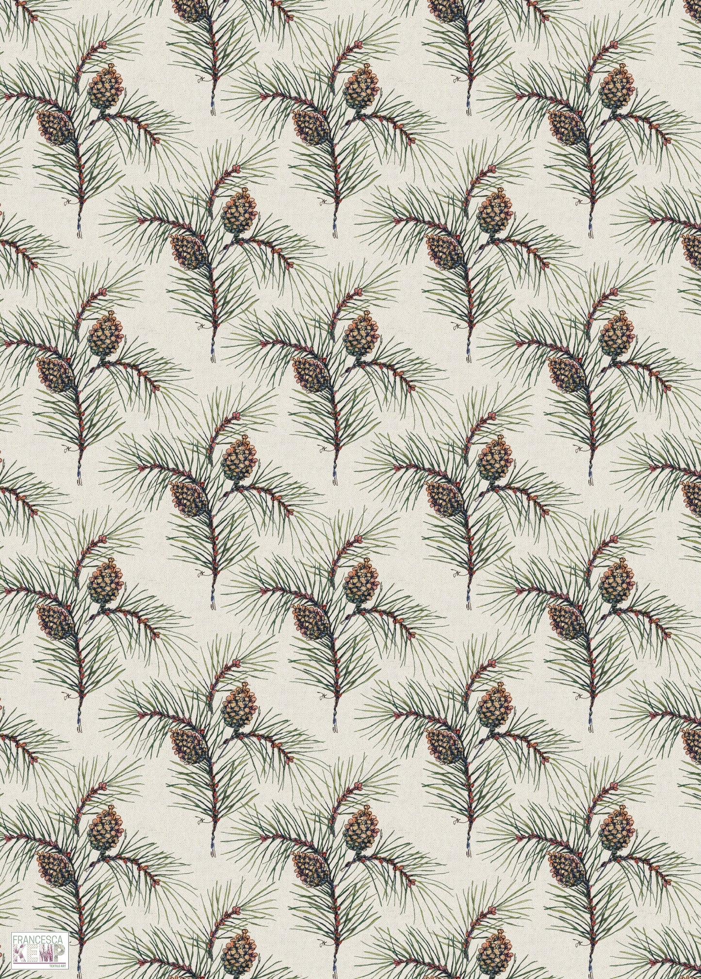 Scots Pine Wrapping Paper