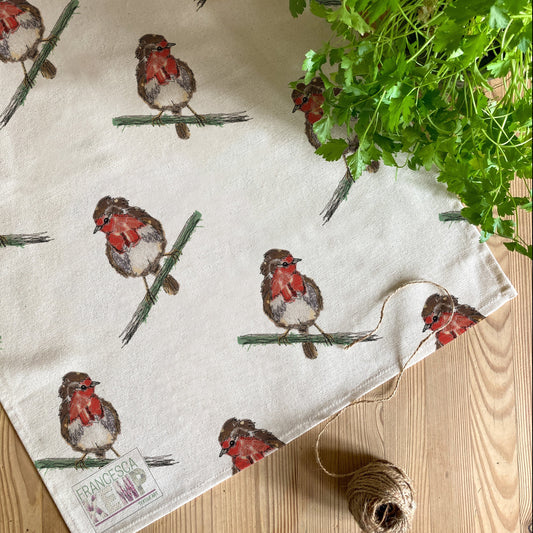 Robin Organic Tea Towel