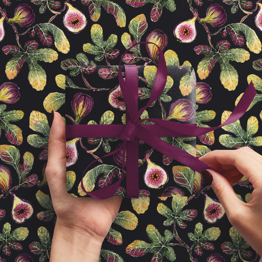 Midnight Fig Wrapping Paper