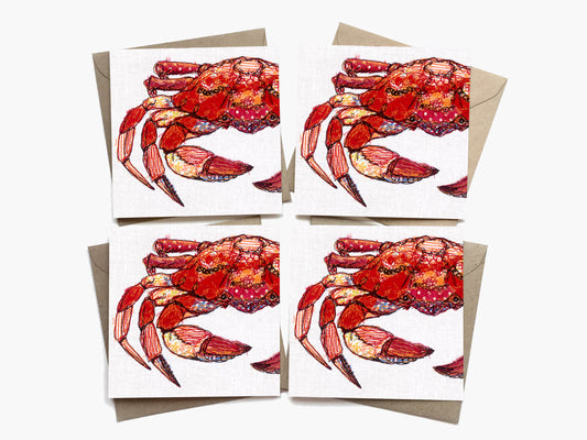 On Guard Crab Cards (Pack of 4)