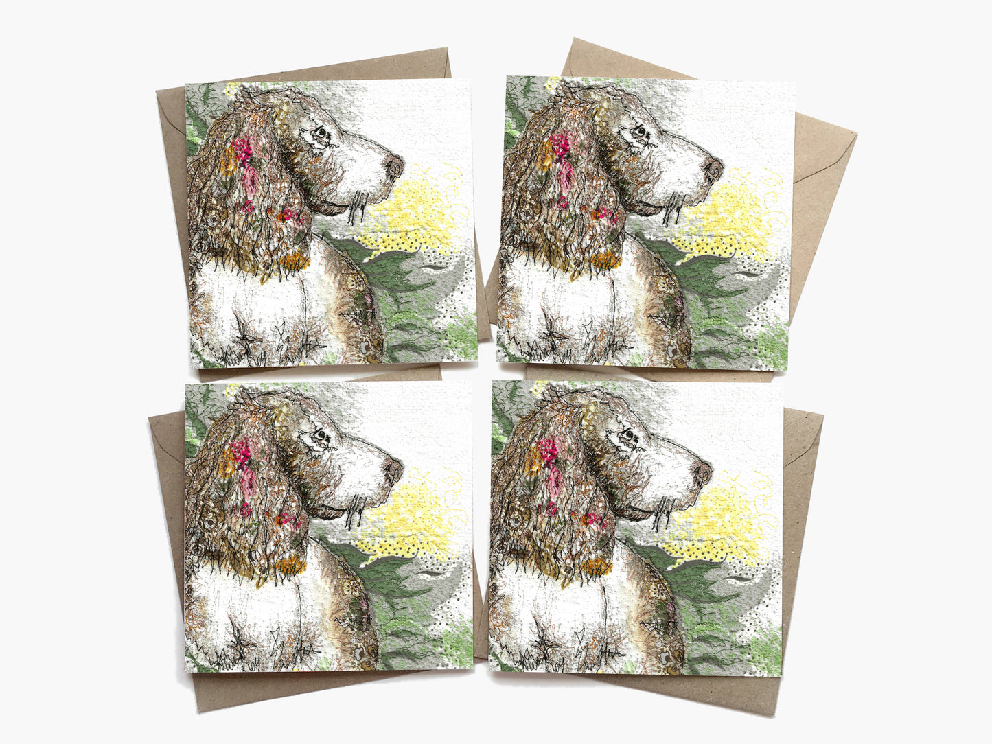 The Duchess Spaniel Cards (Pack of 4)