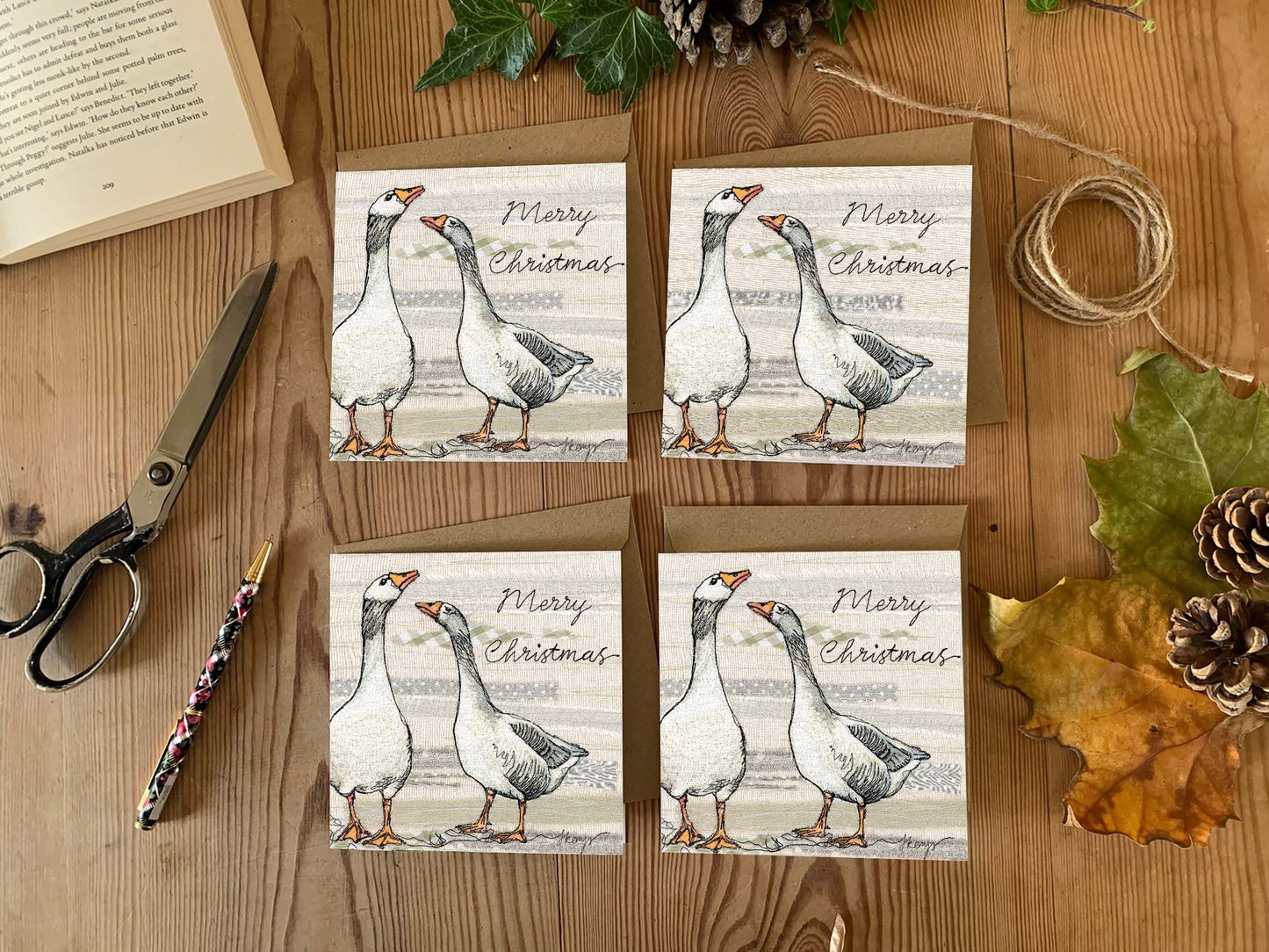 The Gaggle Special Christmas Edition Cards (4 Pack)