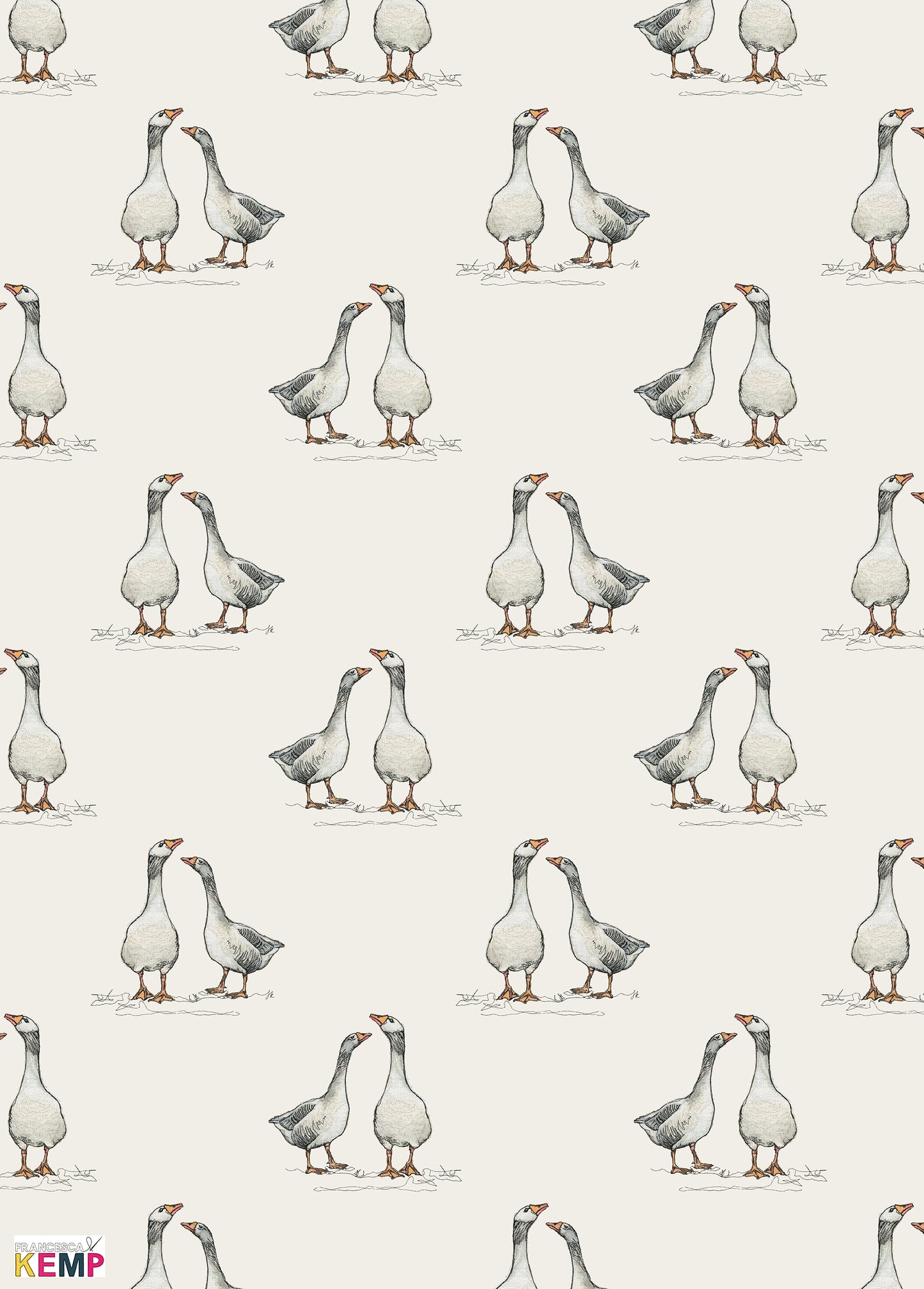 The Gaggle Wrapping Paper