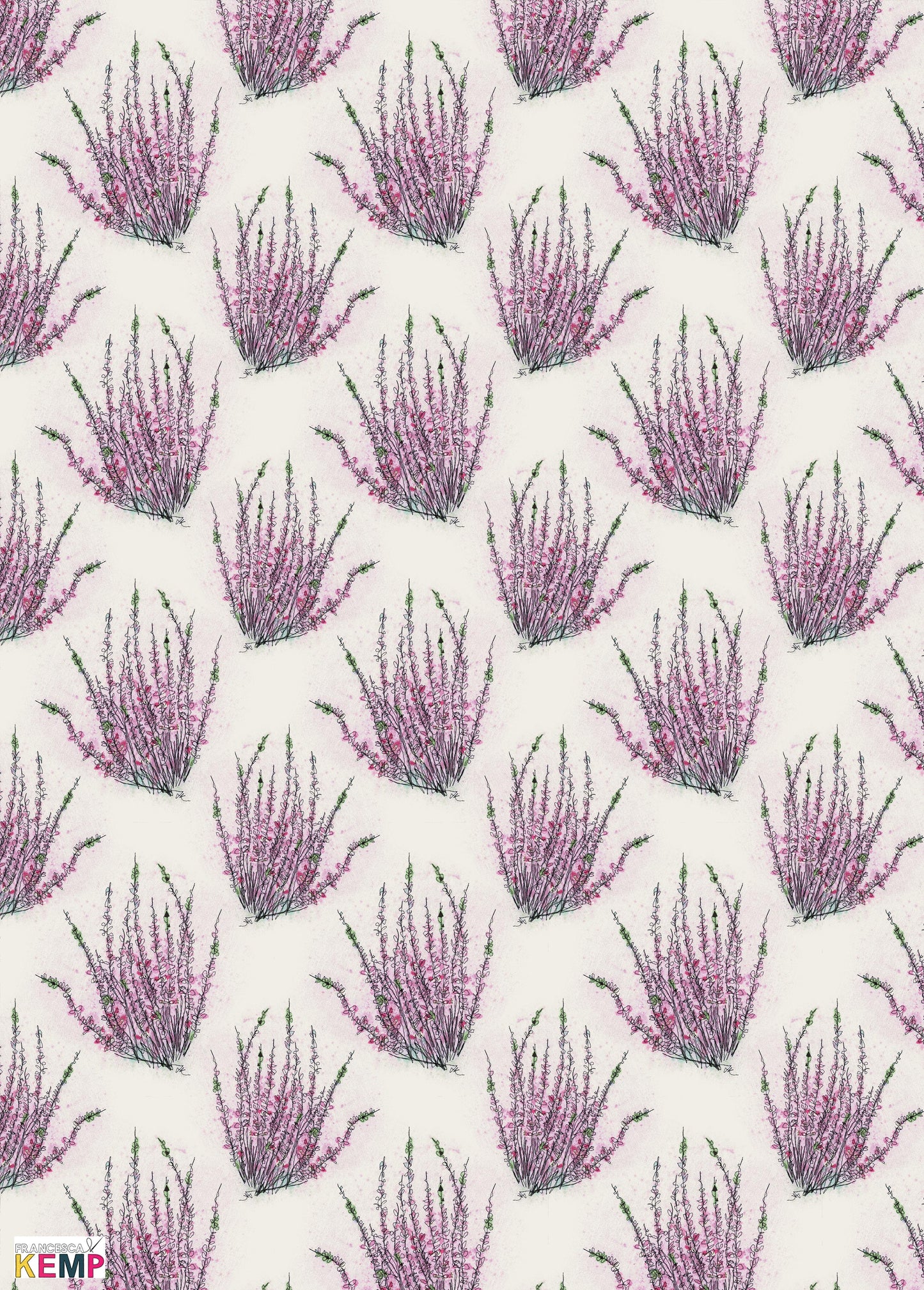Wild Heather Wrapping Paper