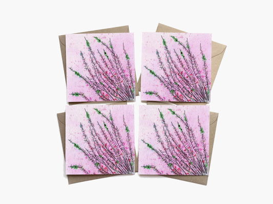 Wild Heather Cards (Pack of 4)