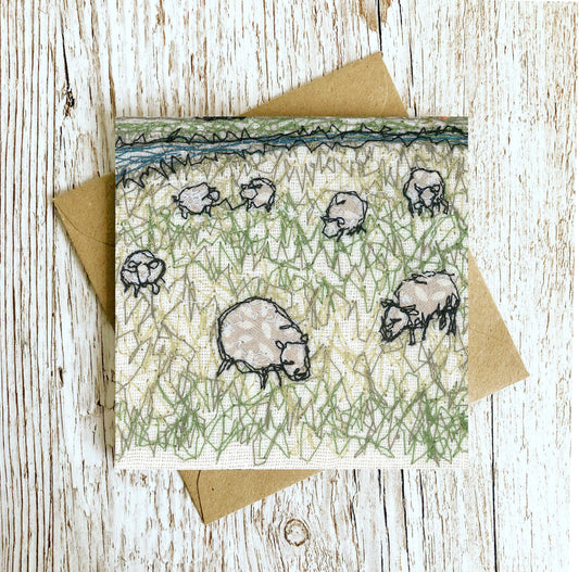 The Marsh Embroidery Art Card