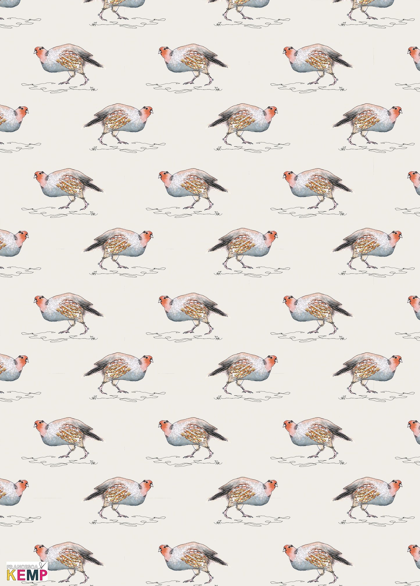 Patrick Partridge Wrapping Paper