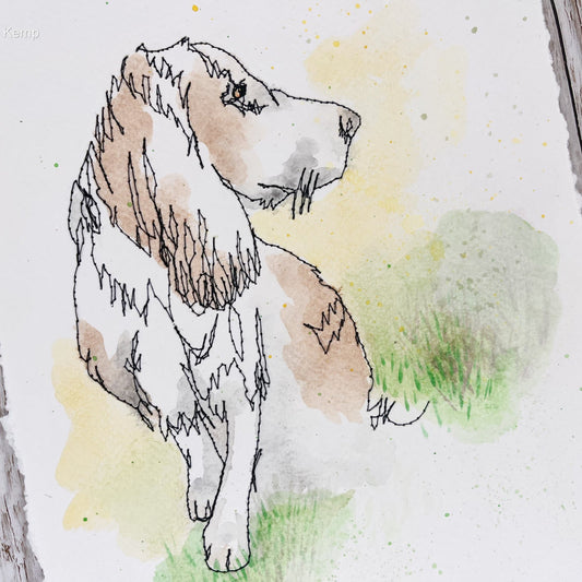 Springer Spaniel Sampler Original Artwork